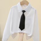 Chemise Scolaire avec Cravate