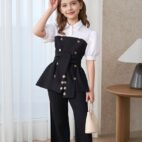 Ensemble Uniforme Scolaire Fille
