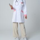 Manteau de Laboratoire Femme Cintré