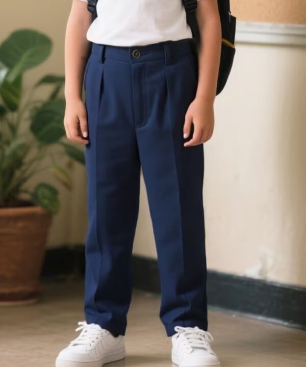 Pantalon Uniforme Scolaire Enfant – Coupe Droite et Confortable Pantalon Uniforme Scolaire Enfant – Coupe Droite et Confortable