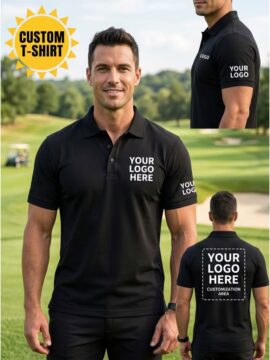 T-Shirt de Travail Personnalisé – Polo avec Logo Entreprise