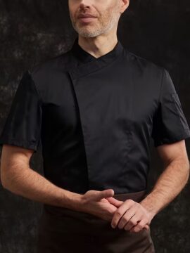 Vêtement de Travail de Chef Respirant à Manches Courtes